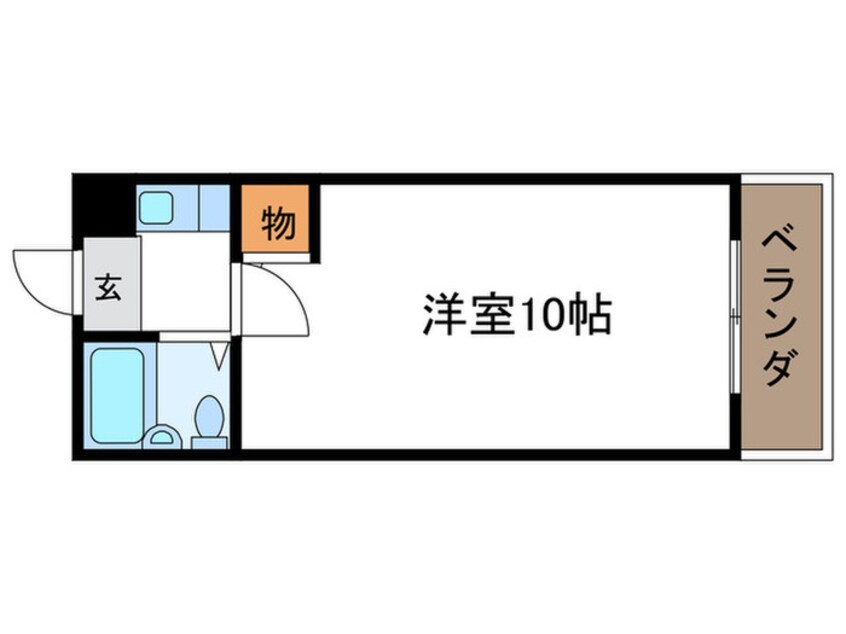 間取図 ベルメゾンアルヴェ