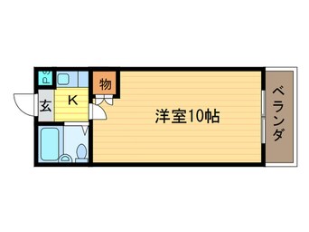 間取図 ベルメゾンアルヴェ