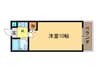 ベルメゾンアルヴェ 1Kの間取り
