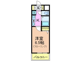 間取図 ｴｽﾃﾑｺ-ﾄ神戸西Ⅲﾌﾛﾝﾀ-ｼﾞｭ(404)