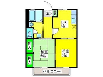 間取図 ハイツ加藤