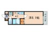メゾンドムラジⅡ 1Kの間取り
