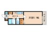メゾンドムラジⅡ 1Kの間取り