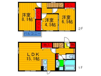 間取図 ベルセゾン
