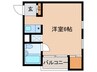 ロイヤルメゾン園田Ⅲ(301) 1Rの間取り