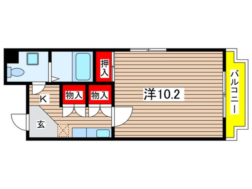 間取図 SUNRICH御池