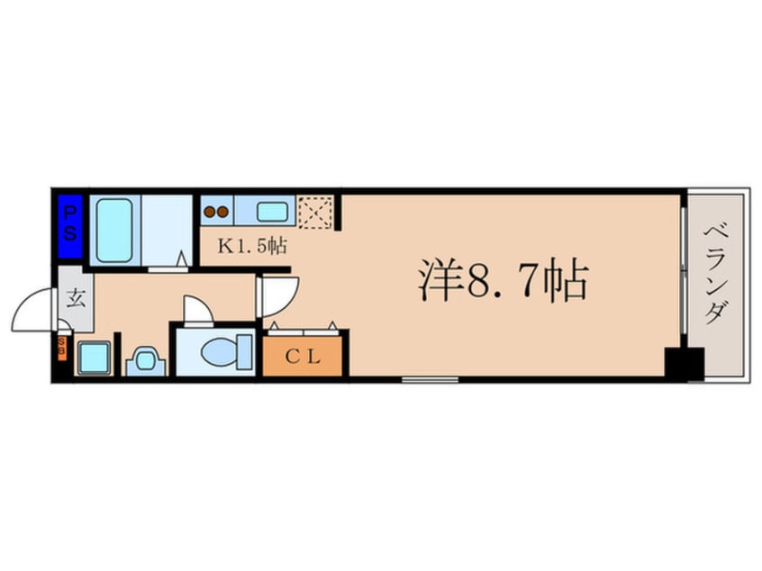 間取図 コンシェルジュ京都駅前