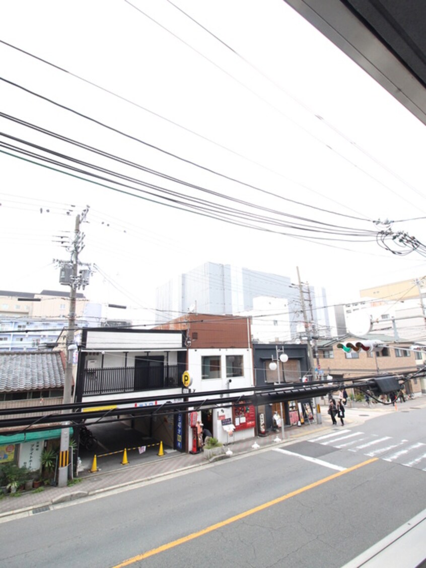 室内からの展望 コンシェルジュ京都駅前