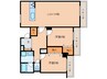 ロイヤル苦楽園 2LDKの間取り