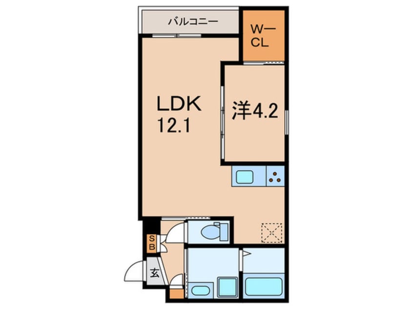 間取図 グレイス天野