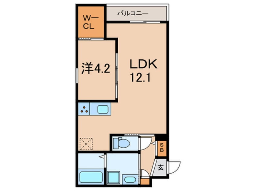 間取図 グレイス天野