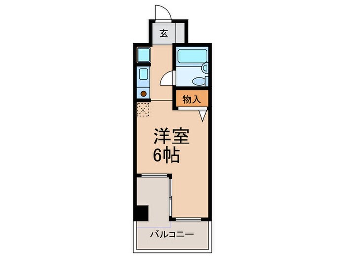 間取り図 クレール東天満