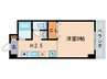 メゾンアペックス 1Kの間取り