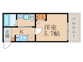 間取図 Lane深草