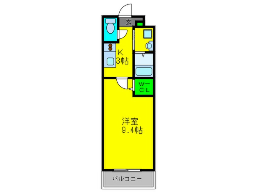 間取図 オリエンタル　ヴィラ