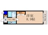 野路一番館 1Kの間取り