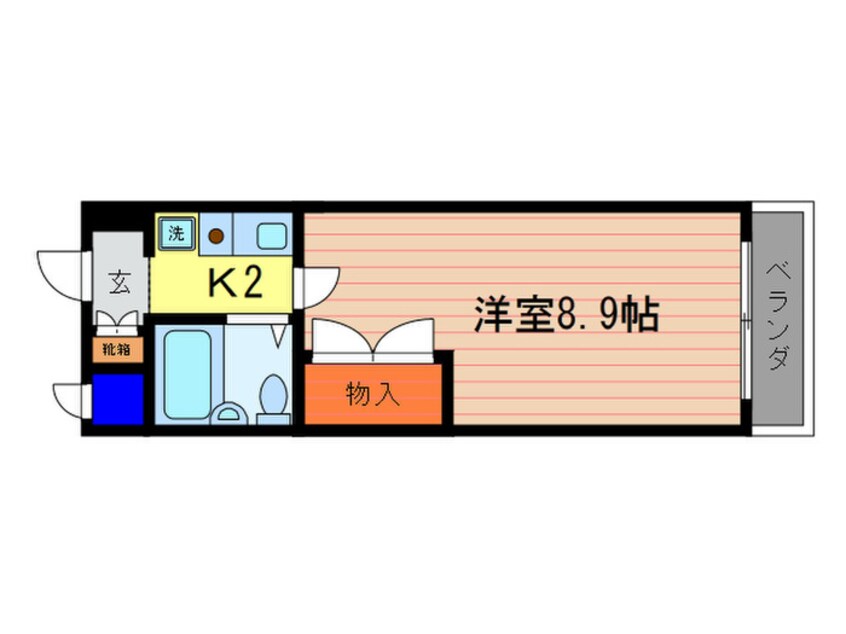 間取図 野路一番館