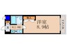 野路一番館 1Kの間取り