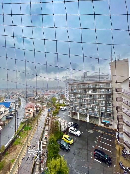 室内からの展望 野路一番館