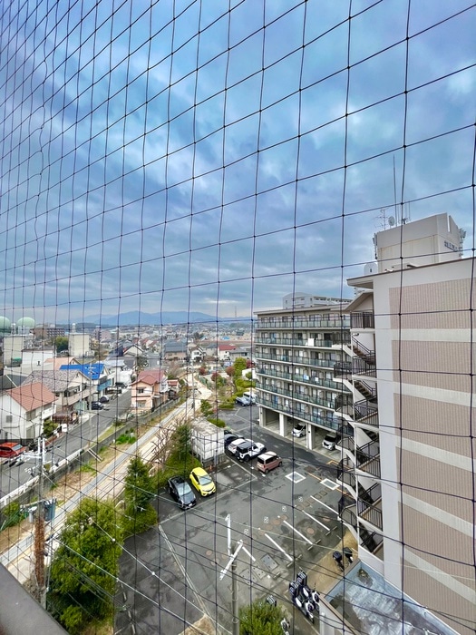 室内からの展望 野路一番館