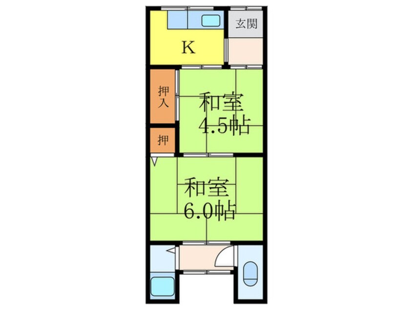 間取図 西田文化住宅