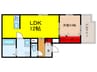 Grand　jete　萩原 1LDKの間取り
