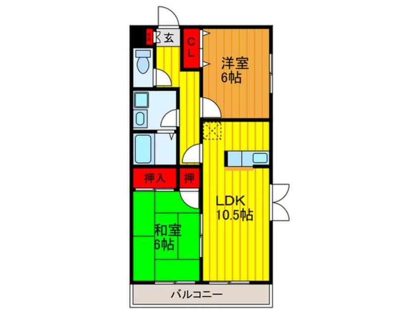 間取図 メゾンパサニア