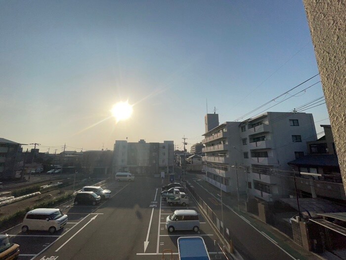 室内からの展望 朋成マンション