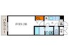 メゾン・イ－グル 1Kの間取り