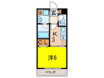 間取図 A.Grayish宝塚