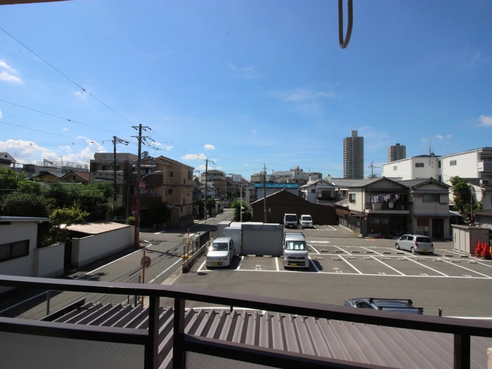 室内からの展望 リビエール日向