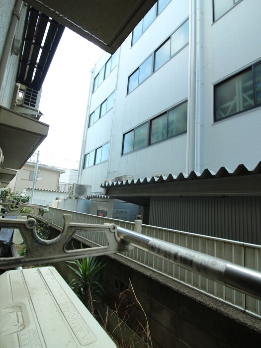 室内からの展望 シャロン城北