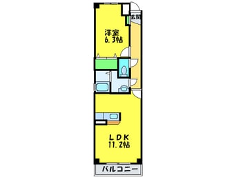 間取図 インテックスⅢ番館