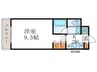 ＴＨＥ　ＲＯＳＥ　ＲＥＳ　北山 1Kの間取り