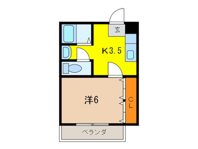 間取図 フレンドⅡﾀｲｾｲ