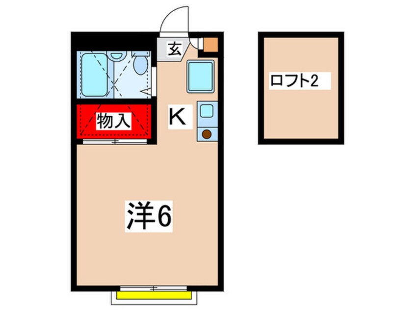 間取図 レオパレス宝塚清荒神