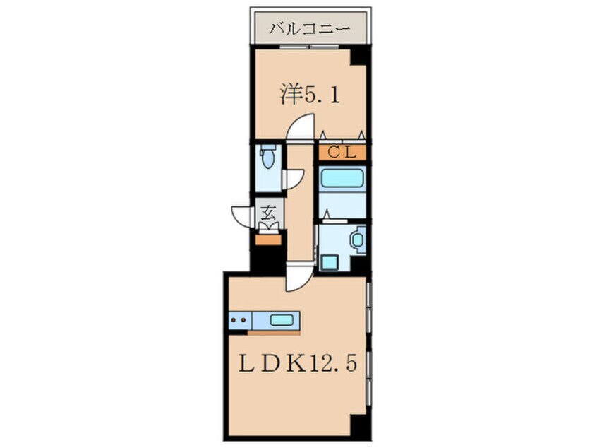 間取図 ダイワール武庫之荘