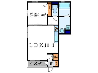 間取図 北白川ハイツ