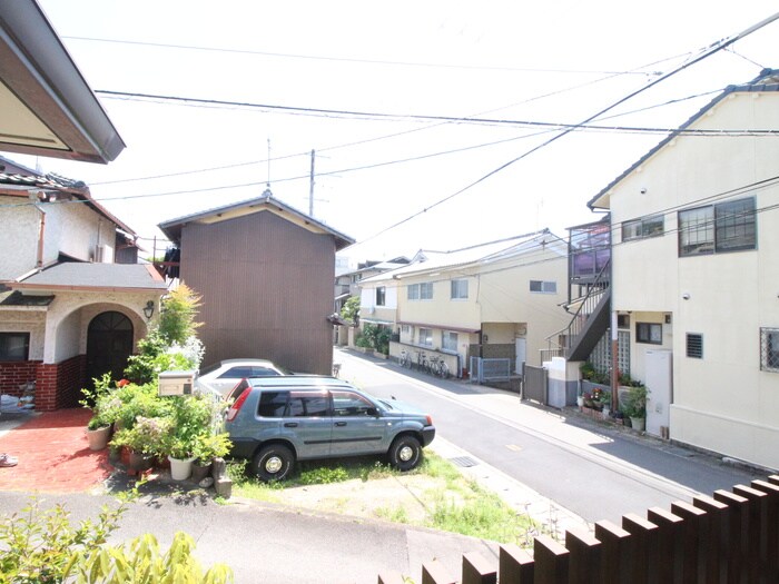 室内からの展望 北白川ハイツ