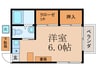 遠藤様坂脇町31貸家 1Rの間取り