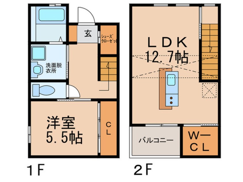 間取図 Ｍａｇｎｏｌｉａ