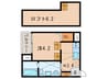 リヴェールメゾン 1Kの間取り