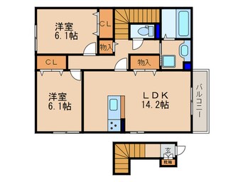 間取図 メゾン大ノ口