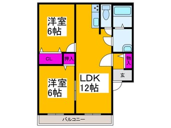 間取図 豊永ハイツ