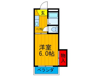 間取図 アムフル－ス乾