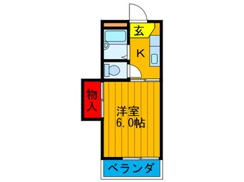 間取図 アムフル－ス乾