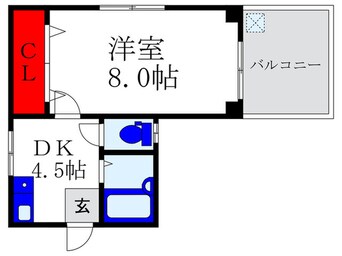 間取図 森マンション弐番館