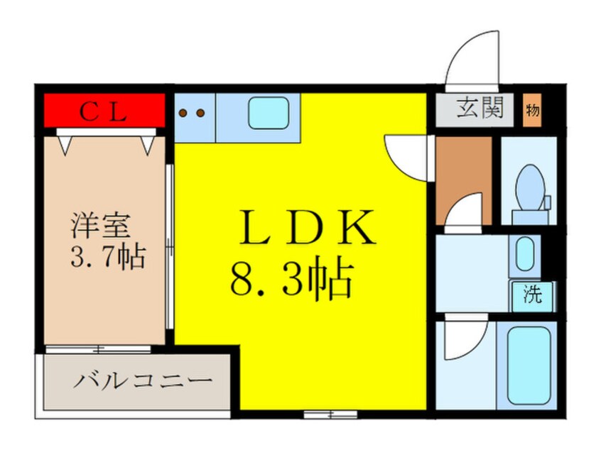 間取図 DOLCE VITA 池田