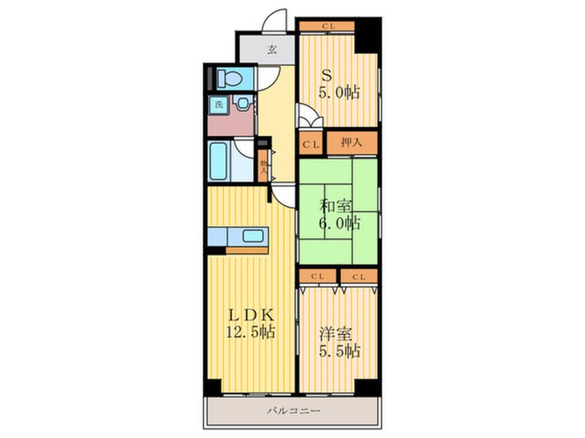 間取図 リバティースクエア