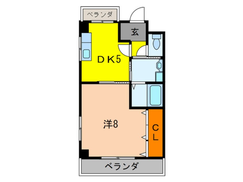 間取図 ルビーコート